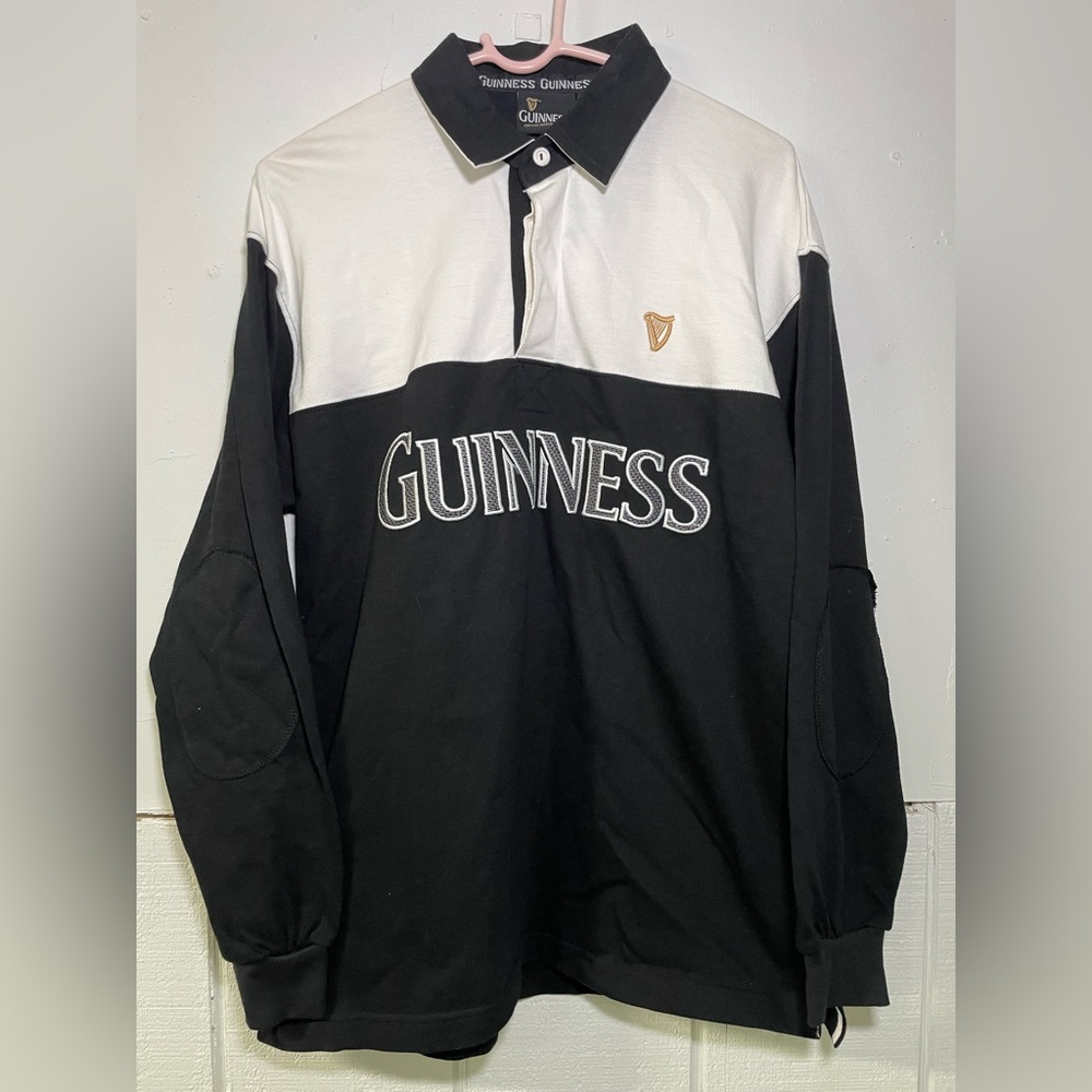 Guinness Official Merchandise Ireland Rugby Polo Shirt M